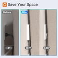 thumbnail image 3 of Enchufe plano adicional Power Strip, 3 salidas, 2 puertos USB, cable de 6 pies, 3 of 6