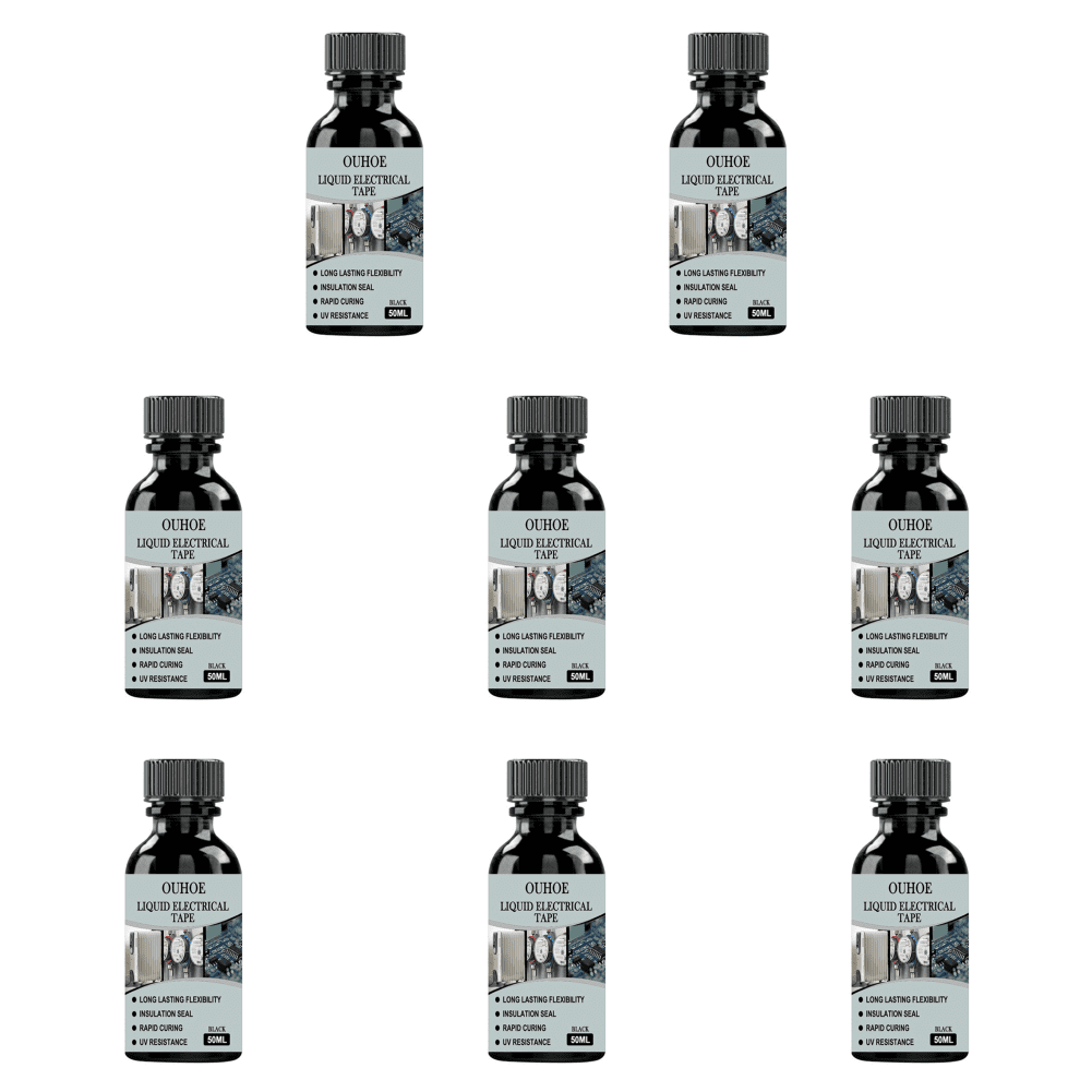 Peggybuy Protection UV Imperméable Isolation Liquide Colle Isolante (Noir 50ml)
