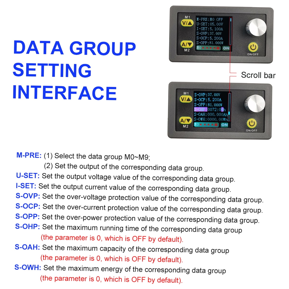 Digital Control Module 5A 80W Constant Voltage Current