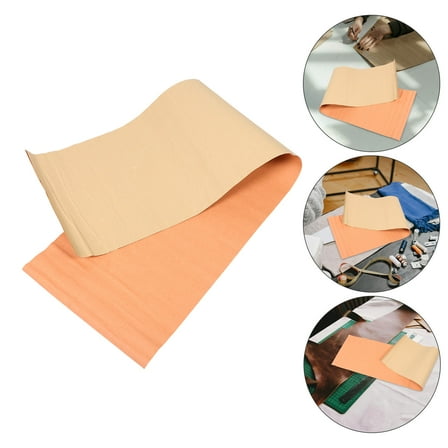 DINHEAROM Leather Craft Stiffener Sheets Chocolate 1Set 59.1x15.7x0.02In