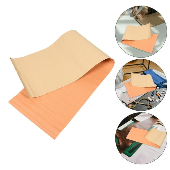 DINHEAROM Leather Craft Stiffener Sheets Chocolate 1Set 59.1x15.7x0.02In