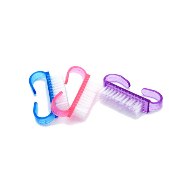 3pcs Handle Grip Nail Brush,Nail Brushes Hand Fingernail Brush Cleaner Scrubbing Kit Pedicure for Toes and Nails Men Women