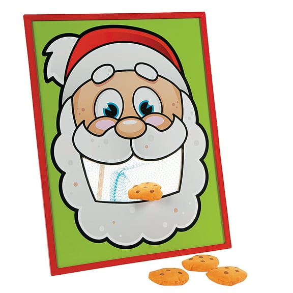SANTA'S COOKIES BEAN BAG TOSS (6PC ST) - Toys - 6 Pieces