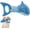 Blue Shark, variant on LEGEND SANDY Dog Squeaky Toys for Small Dogs, 12 Pack Puppy Toys for Teething Cute Small Dog Toys Stuffed Plush Dog Toy Bundle Natural Cotton Puppy Rope Toy Dog Chew Toys for Puppies Pet Toys for Dogs