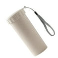 thumbnail image 1 of serony Wheat Straw Hand Cup Solid Color Plastic Portable Men Women Water Bottle Cute Mini Couple Cup, 1 of 3