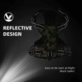 thumbnail image 5 of Bingfone Camouflag No Pull Dog Vest Harness for Small Medium Large Dogs Strap for Puppy Walking,Training,Dog Harness-Large, 5 of 7