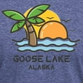 thumbnail image 3 of CafePress - Alaska Goose Lake T Shirt - Mens Tri-blend T-Shirt, 3 of 4
