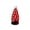 Red Glass Xmas Tree A, variant on Mini Hand‑Made Glass Christmas Tree Figurine,Small Red Glass Tree Statue with White Polka‑dot Ornaments,Tabletop Shelf Winter Holiday Decor for Home,Office,Tiered Tray Display,Tree A