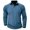 Light Blue, variant on SwiftWear Long Sleeve Golf Shirts for Men Solid Color Lapel Button Polo-Shirt Slim Fit Comfort Tops, Black S