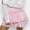 Pink, variant on Maoxin Womens Skirts Woman Fashion High Waist Printed Pleated Skirt Small Floral line Skirt ,Pink,S