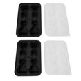 thumbnail image 2 of Silicone Ice  Tray,Cute Animal Design Silicone Ice  Moulds Reusable Freezer Ice Trays Easy Release Easy to Clean Ice Cubes Maker for Freezer Cocktail Whiskey, 2 of 7