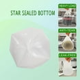 thumbnail image 4 of Small Trash Bags 4-6 Gallon Biodegradable Garbage Can Liners Thickened White Kitchen Waste Bags 200 Count Compostable Drawstring or Ties Durable Multipurpose Cleaning Bags, 4 of 5