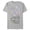 Silver, variant on Disney / Pixar's Up Carl And Ellie Men's Valentine's Day Tee Color: Silver Size: M