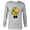 Athletic Heather, variant on Disney José Carioca Three Caballeros Trip Matching Big Face - Long Sleeve T-Shirt for Men - Customized-Athletic Heather