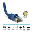thumbnail image 5 of iMBAPrice - Snagless Cat6 Ethernet Network Patch Cable RJ45 (50 Feet, White), 5 of 6