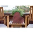 thumbnail image 5 of 24" Rustic Farmhouse Red Large Wooden Heart, 5 of 5