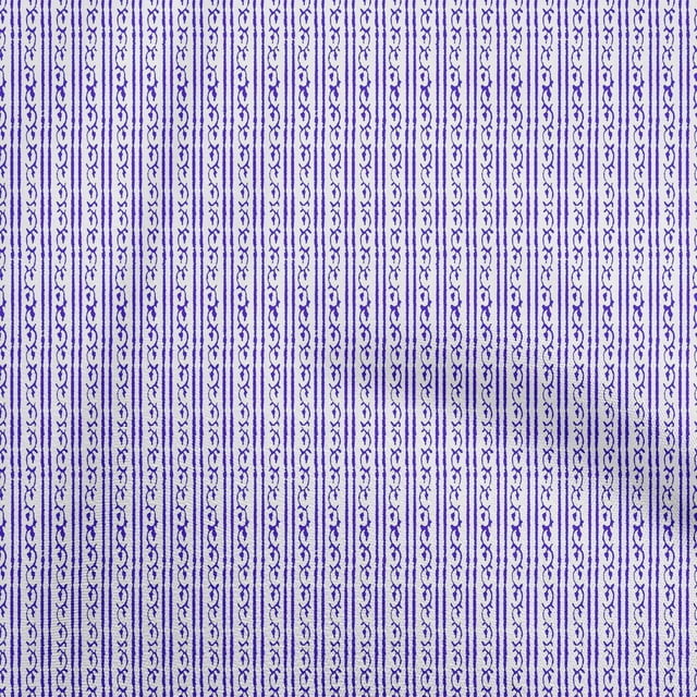 oneOone Cotton Flex Indigo Blue Fabric Block Sewing Craft Projects Fabric Prints By Yard 40 Inch Wide-CC