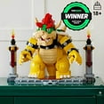 thumbnail image 4 of LEGO Super Mario The Mighty Bowser, 3D Build and Display Kit, Collectible Posable Character Figure with Battle Platform, Video Game Toy Idea for Fans of Super Mario Bros, 71411, 4 of 6