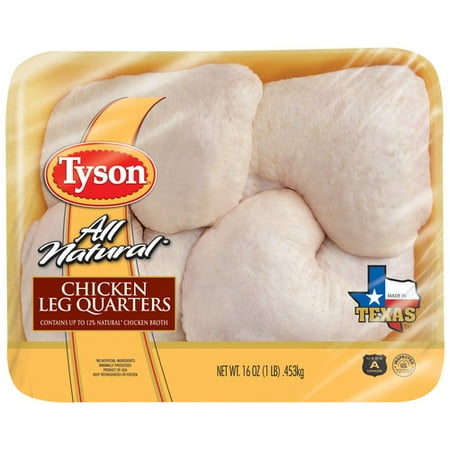 Tyson Chicken Leg Quarters, 16 oz