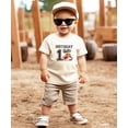 thumbnail image 3 of 1st Birthday Baller Shirt for Boys Sports Theme Party T-Shirt for 1 Year Old Toddler Natural Shirt 12 Months, 3 of 5