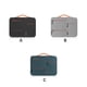 thumbnail image 4 of Sonducket Bolsa para portátil, organizador electrónico, funda Universal a prueba de golpes, resistente al agua, con asa para viaje de negocios Bolsas de mensajero y de hombro Armada 13 pulgadas, 4 of 6