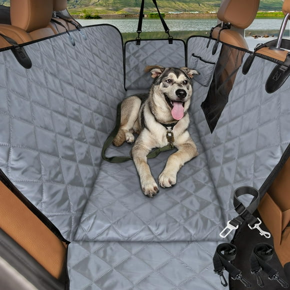 Hamaca para Perro Comwish 100% Impermeable para el Asiento Trasero