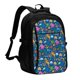 thumbnail image 1 of Fotbe Sea Fish Mochila con Estampado y Puerto USB para Hombre y Mujer, Mochila Antirrobo, Mochila de Viaje, Mochila Escolar, Mochila Universitaria, 1 of 7