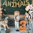 thumbnail image 7 of Animal Number 3 Balloons, Standing Foil 40inch Cartoon Giant Number 3 Balloons, Cute Animal 3rd Birthday Balloons for Kids Wild Jungle Safari Party 3th Birthday Decorations, 7 of 7