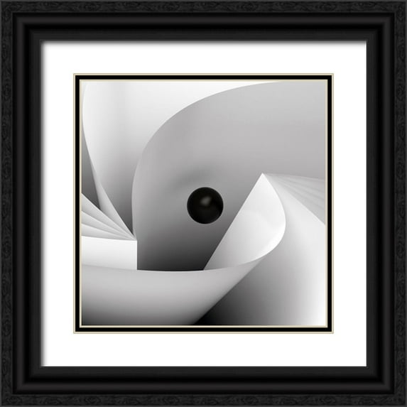 Bunjamin (Abe), Antonyus 15x15 Black Ornate Wood Framed with Double Matting Museum Art Print Titled - Big Eye