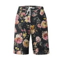 thumbnail image 5 of Otvok Women Home Shorts Printed Casual Elastic Waistband Drawstring and Side Pockets Pants, 5 of 6