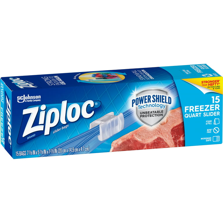 Ziploc® Freezer Bags - 1 Quart