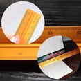 thumbnail image 3 of Regla de escala Triangular de 30cm, regla de Metal para arquitectos, regalo 1:20, 1:25, 1:50, 1:75, 3 of 5