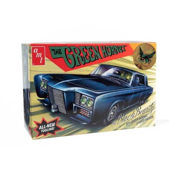 Kit de modelo AMT Green Hornet Black Beauty a escala 1:25 con 82 piezas