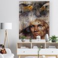 thumbnail image 3 of Design Art - Woman with Flying Eagles, 3 of 5