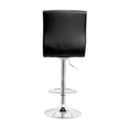 thumbnail image 3 of Best Master Swivel Bar Stool With Crystal and Tufted Look in Black (Set of 2), 3 of 4