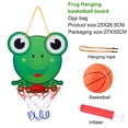 thumbnail image 6 of Juiluna Kids Basketball Hoop Kit Cartoon Animals Hanging Basketball Stand Outdoor Indoor Game Sports For Boys Girls Gifts, 6 of 6
