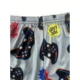 thumbnail image 3 of Boys 2-piece Trendy Pajama Sets Luminous Gamepad Pattern Long Sleeve Top & Matching, 3 of 7