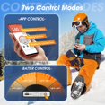 thumbnail image 3 of Calcetines Calefactables JYew con Control por APP y Batería Recargable de 20000mAh, 3 of 9