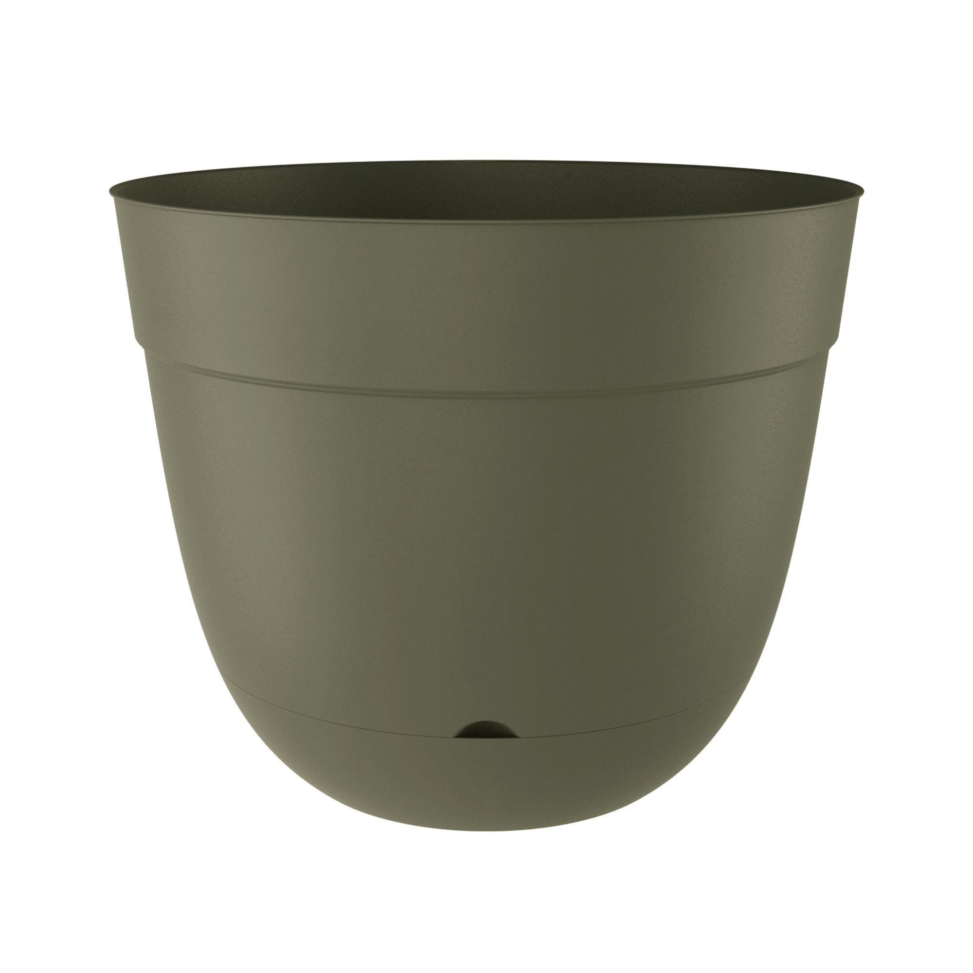 TierraVerde Birch No Lip Indoor-Outdoor Planter Balsam 10"D