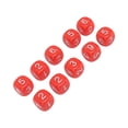 thumbnail image 4 of 20PCS 16mm Number  Plastic 6 Sided Polyhedral  Set with Round Corners for Board Games Numeral Teaching Math Activities, 4 of 7