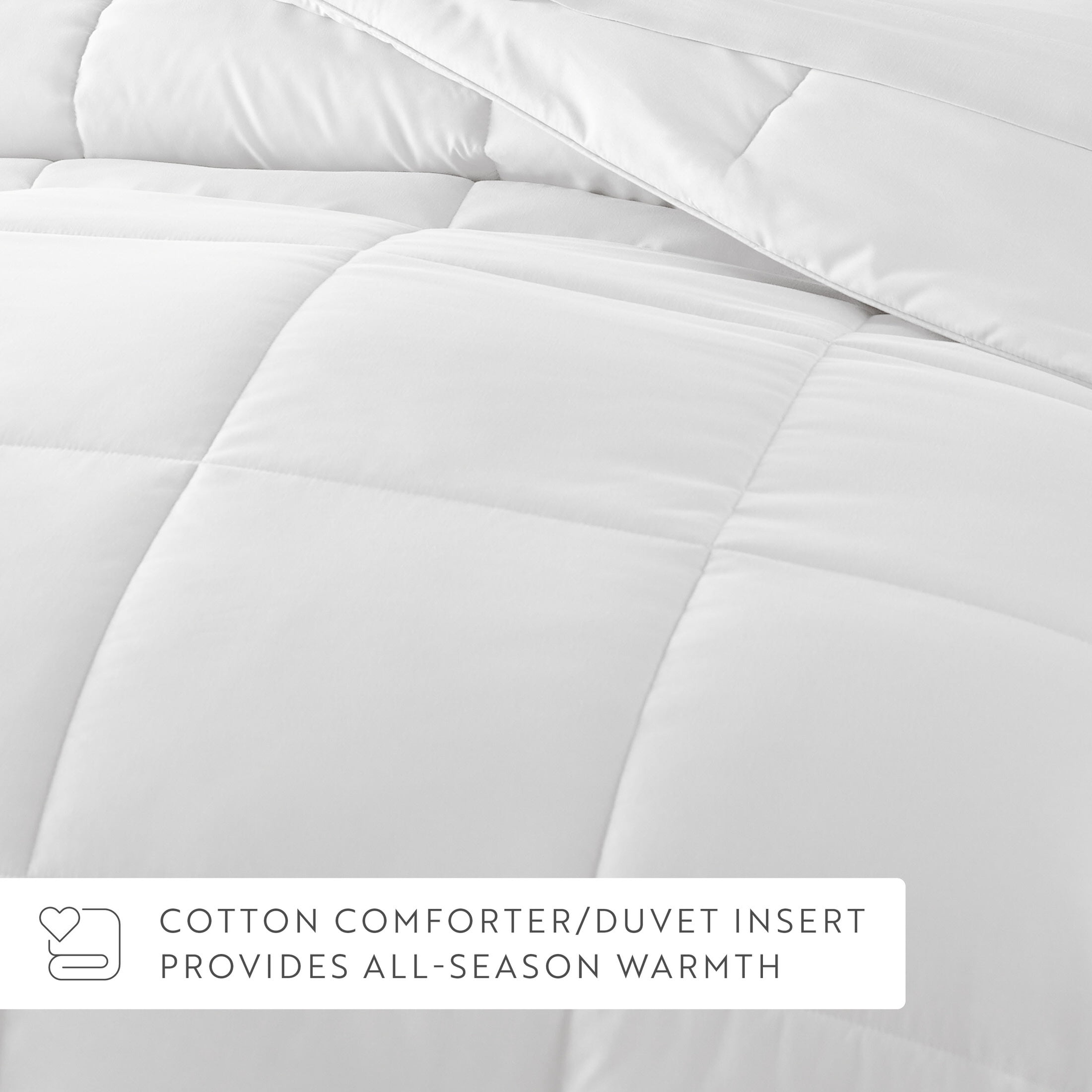 Premium 300 TC Brushed Cotton Comforter & Duvet Cover Set