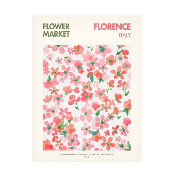 Trademark Fine Art Emel Tunaboylu Florence Canvas Wall Art