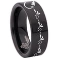 thumbnail image 6 of Arrow Heart Tungsten Carbide Ring, 6 of 9