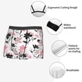 thumbnail image 4 of Disketp Lilies Flowers Men's Boxer Briefs,Soft and Breathable Cotton Underwear with ComfortFlex Waistband, 4 of 7