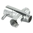 thumbnail image 5 of 3-way G1/2 Shower Diverter T-adapter Converter Chrome for Shower Head, 5 of 13