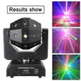 thumbnail image 4 of RGBW 3In1 LED Laser Moving Head Stage Light DMX DJ Disco Party Effect Lighting, 4 of 13
