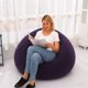 thumbnail image 1 of Sofá inflable flocado, esférico, para sala de estar, hogar, asiento inflable, taburete de ocio, sofá inflable, 1 of 5