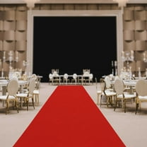 10*1m Red Carpet Runner for Party Ceremony 4-5mm Thick Non-slip Runway Rug for Wedding Movie Theme Party Proposal Decoration