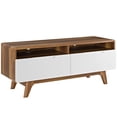 thumbnail image 3 of Modway Origin 47" TV Stand in Walnut White, 3 of 6