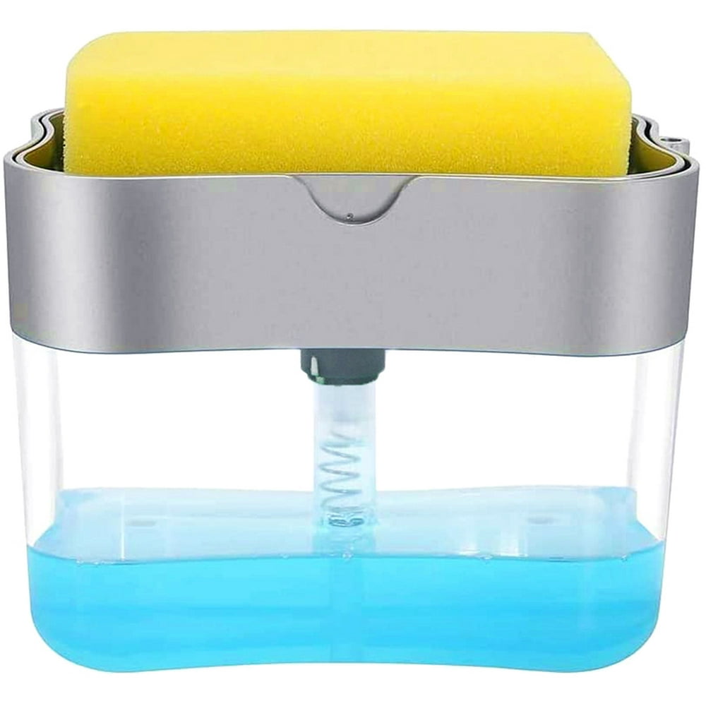 Soap dispenser, kitchen dishwasher soap dispenser, sponge stand sink